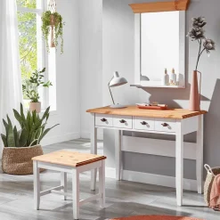 Frisiertisch & Hocker & Spiegel - Sibiuta (dreiteilig)^Wohnen