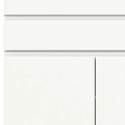 Wohnen Funktioneller Schuhschrank mit zwei Türen & Klappe - Suad