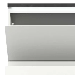 Wohnen Funktioneller Schuhschrank mit zwei Türen & Klappe - Suad