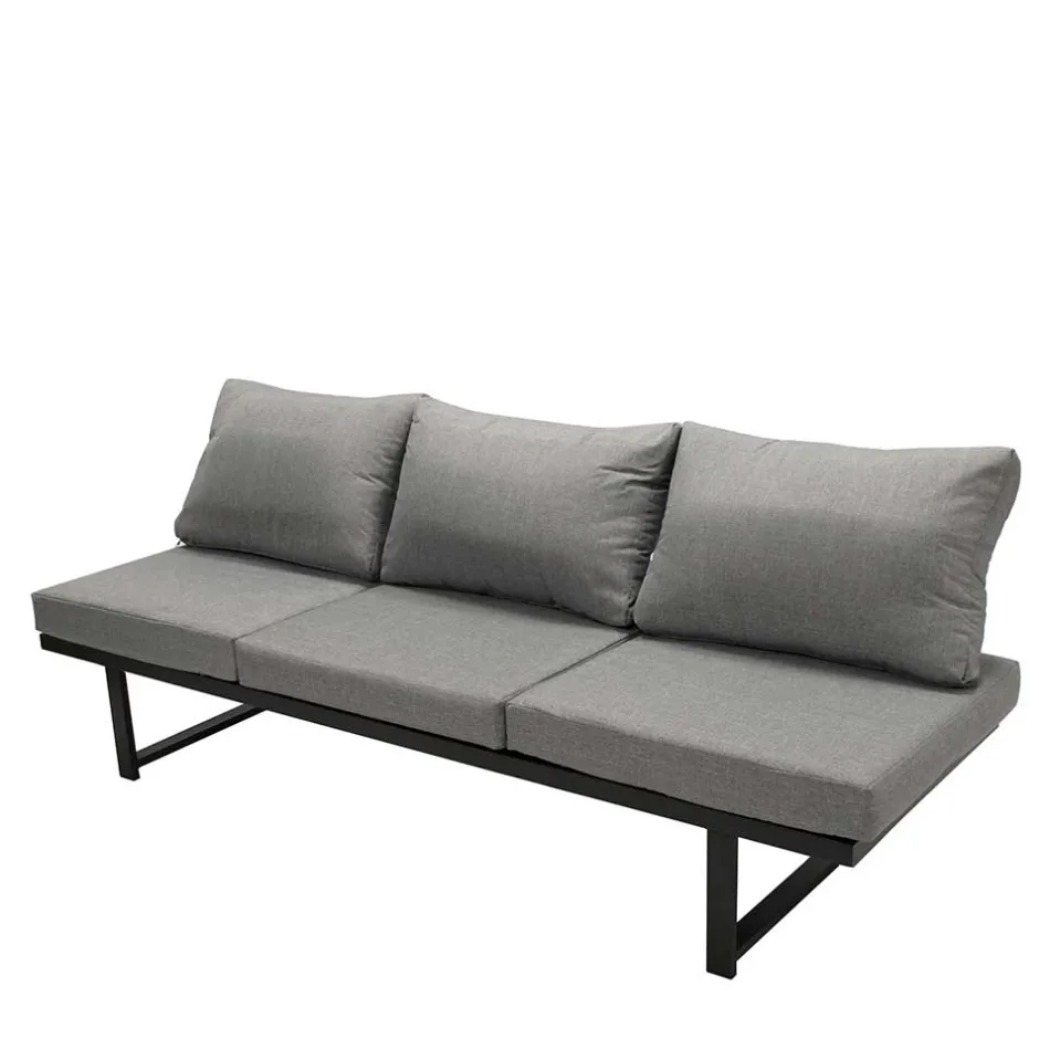Wohnen Funktionelles Gartensofa Liege aus Alu - Curedo