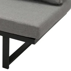 Wohnen Funktionelles Gartensofa Liege aus Alu - Curedo