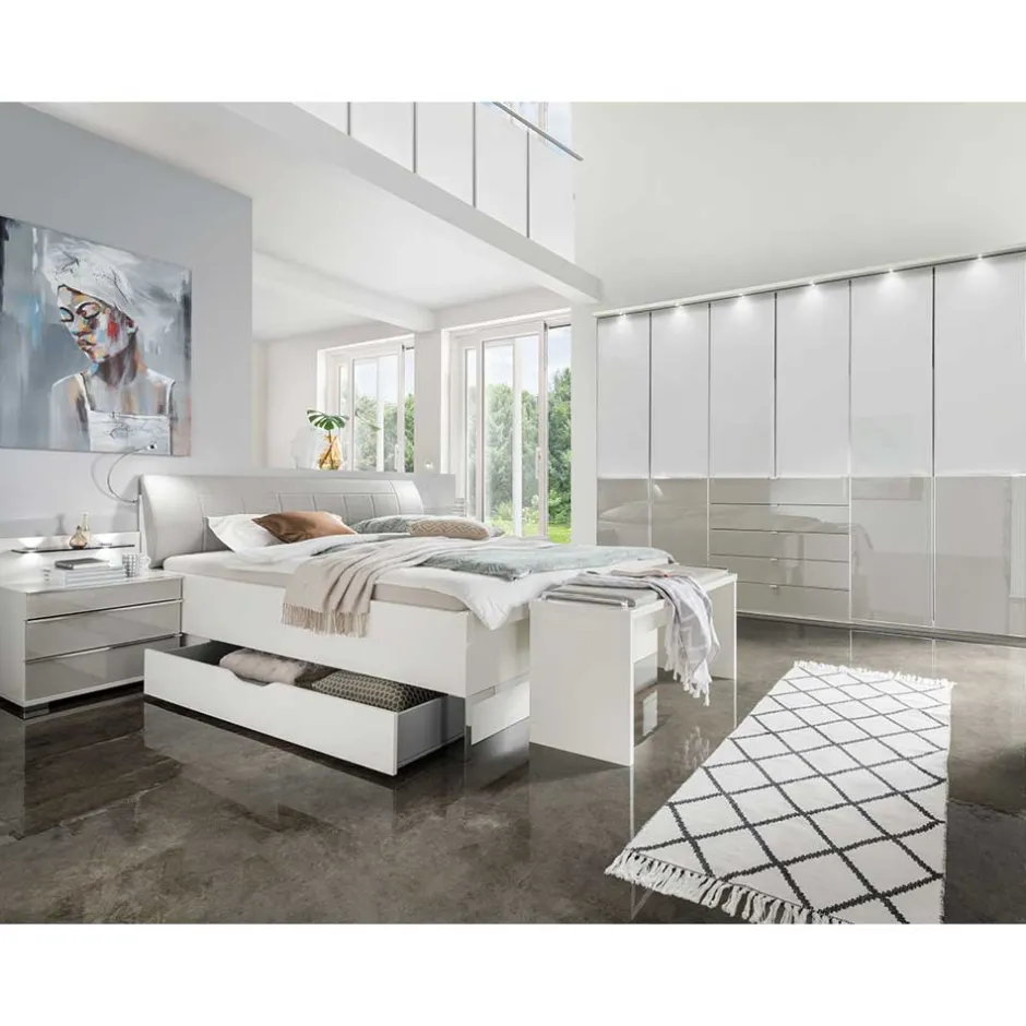 Funktionelles Schlafzimmer Set - Pascan (fünfteilig)^Wohnen