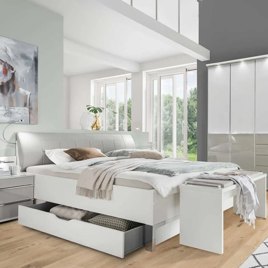 Funktionelles Schlafzimmer Set - Pascan (fünfteilig)^Wohnen