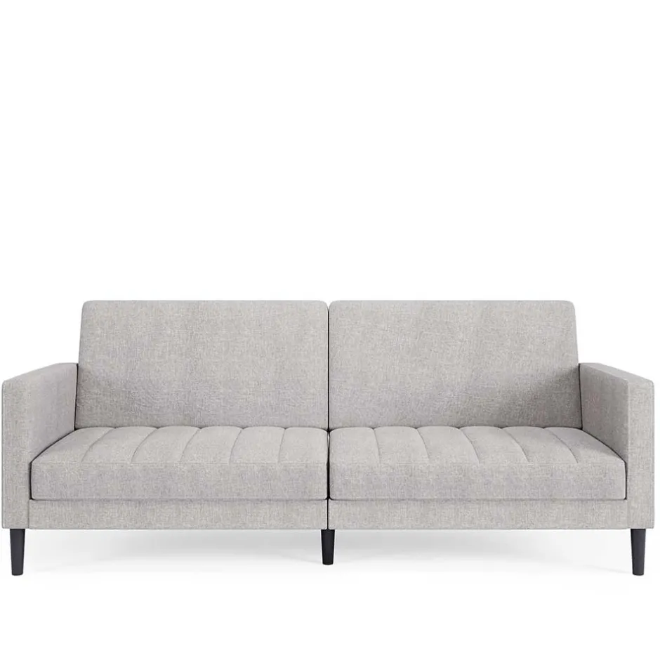 Wohnen Funktionscouch in Hellgrau und Schwarz - Logion