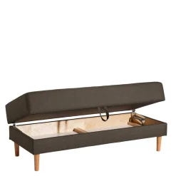 Funktionsecksofa in Braun mit Erle - Iljona (zweiteilig)^Wohnen Outlet