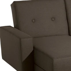 Funktionsecksofa in Braun mit Erle - Iljona (zweiteilig)^Wohnen Outlet