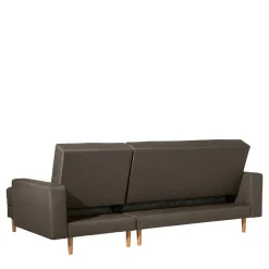 Funktionsecksofa in Braun mit Erle - Iljona (zweiteilig)^Wohnen Outlet