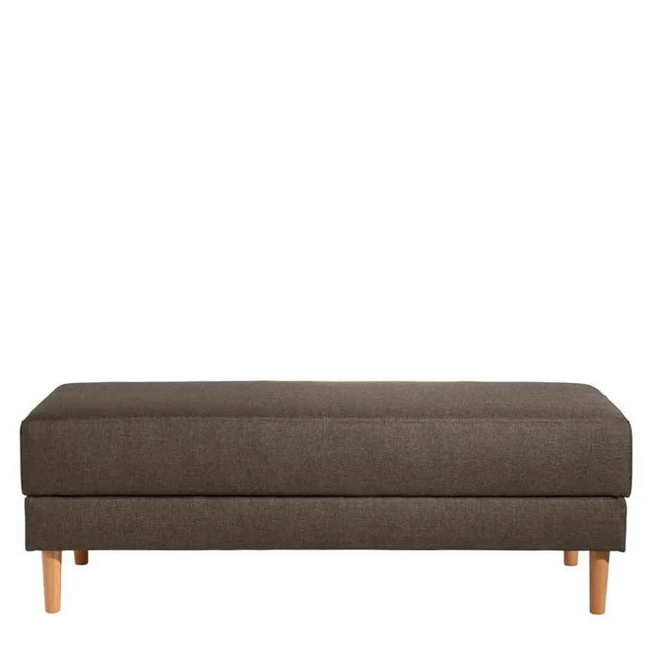 Funktionsecksofa in Braun mit Erle - Iljona (zweiteilig)^Wohnen Outlet