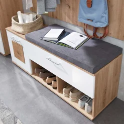 Wohnen Garderobe & Dielenbank Set - Cluster (zweiteilig)