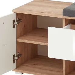 Wohnen Garderobe & Dielenbank Set - Cluster (zweiteilig)