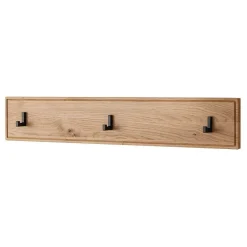 Wohnen Garderobe Hakenleiste aus Asteiche Massivholz - Zonga