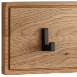 Wohnen Garderobe Hakenleiste aus Asteiche Massivholz - Zonga