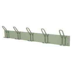 Wohnen Garderobe in Graugrün pulverbeschichtet - Mecia