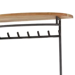 Wohnen Garderobe mit 16 Haken und Stange - Drucana