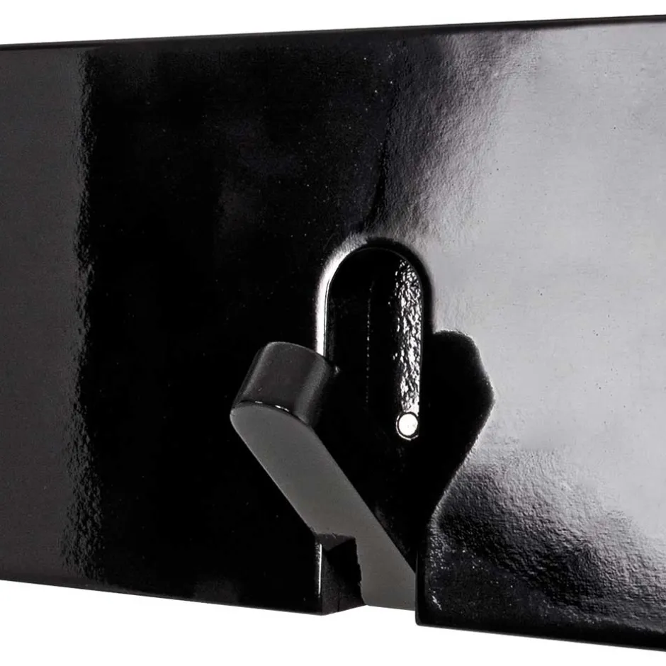 Wohnen Garderobe Monateo in Schwarz Hochglanz