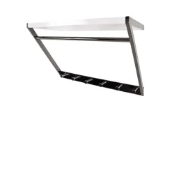 Garderobe Novo in Schwarz Weiß^Wohnen Outlet