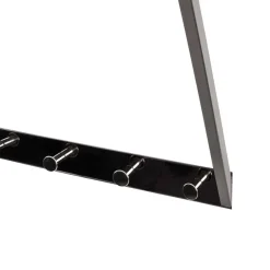 Garderobe Novo in Schwarz Weiß^Wohnen Outlet