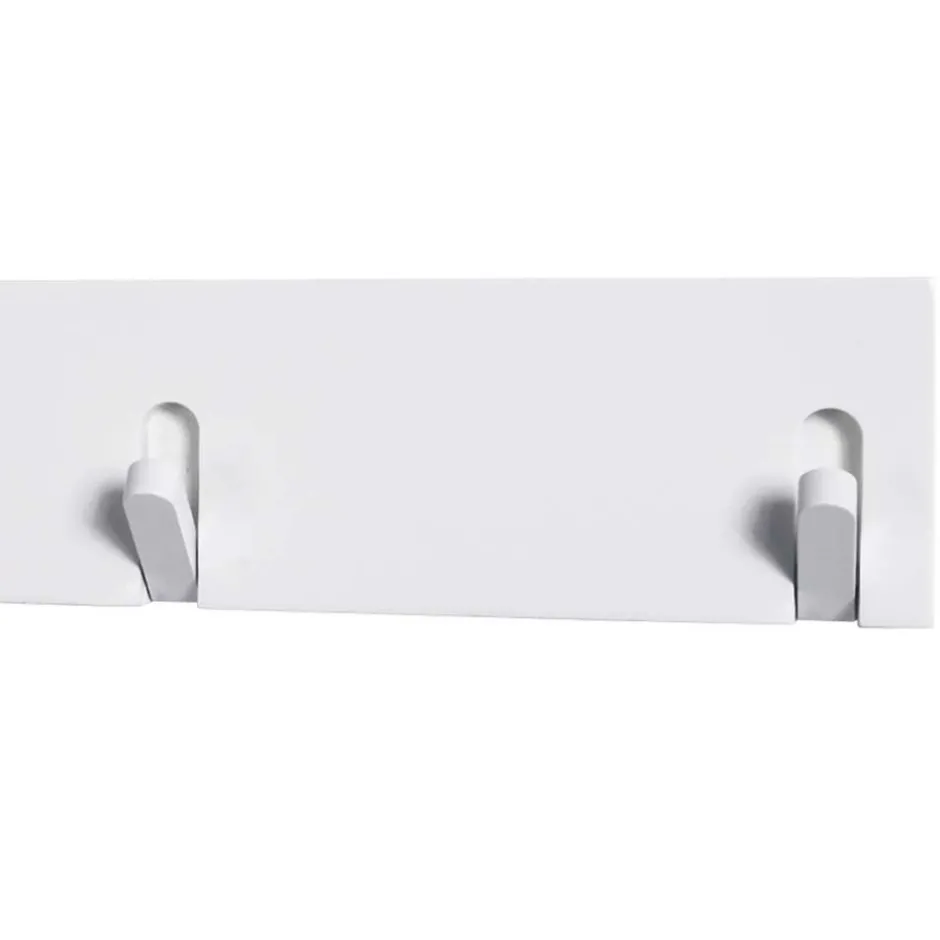 Wohnen Garderobe Vanadrino in Weiß Hochglanz