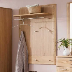 Garderoben Paneel aus Balkeneiche - Mabasa^Wohnen Online