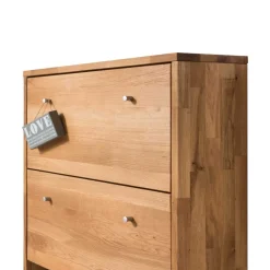 Garderoben Schuhschrank Delvestra aus Wildeiche Massivholz^Wohnen Online