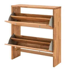 Garderoben Schuhschrank Delvestra aus Wildeiche Massivholz^Wohnen Online