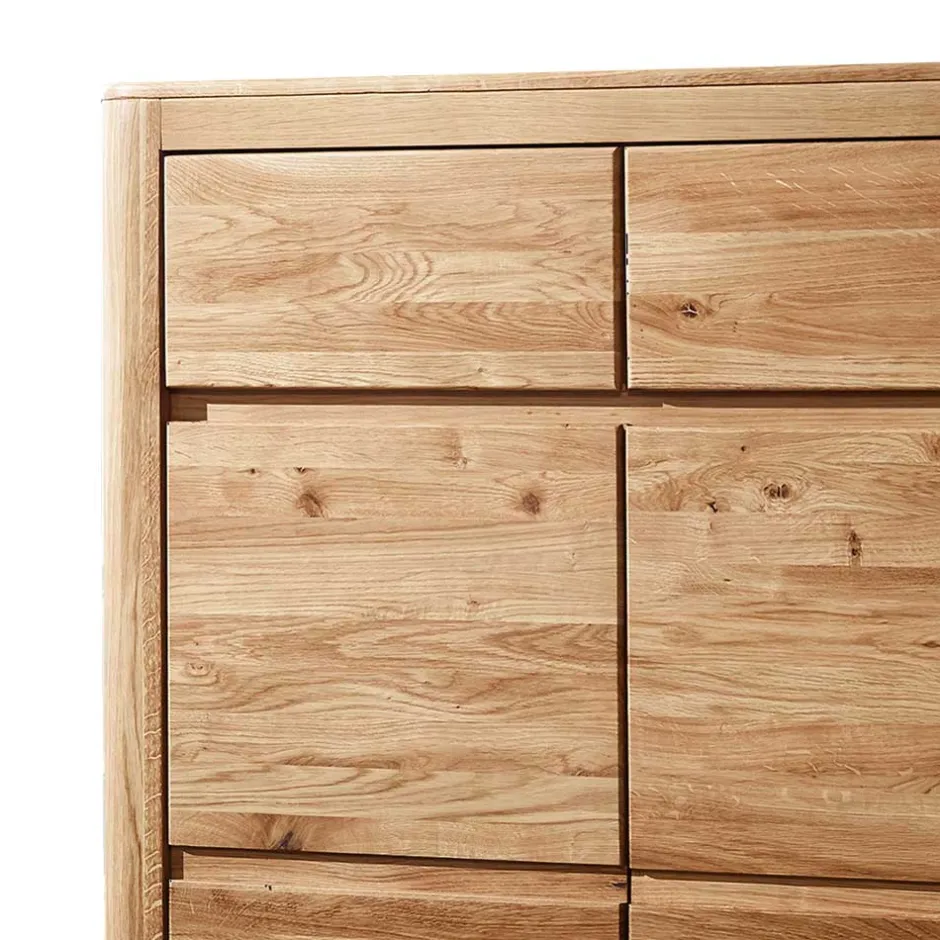 Wohnen Garderoben Schuhschrank Uvinessa aus Wildeiche Massivholz