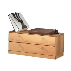 Garderoben Sitzbank Coestra aus Kernbuche Massivholz^Wohnen Outlet