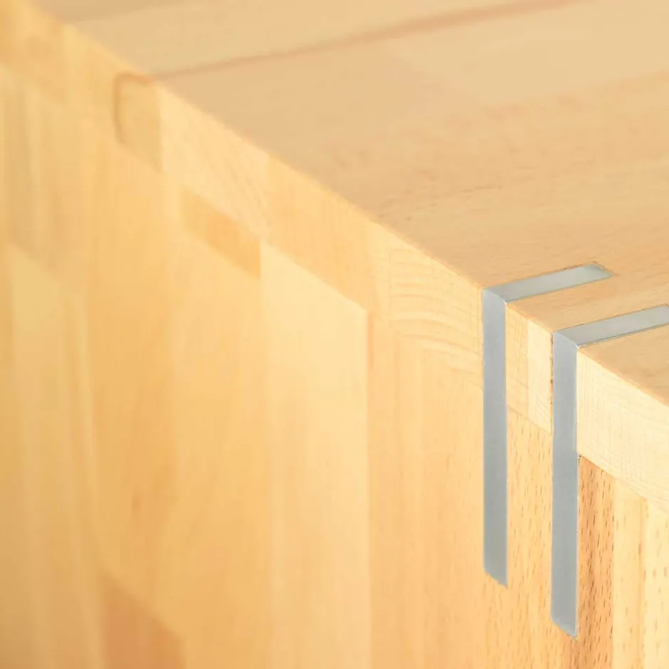 Garderoben Sitzbank Coestra aus Kernbuche Massivholz^Wohnen Outlet