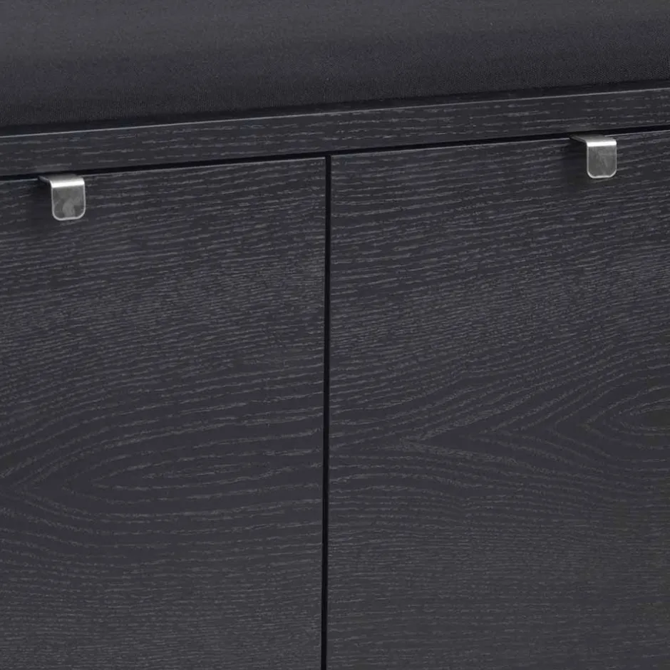 Garderoben Sitzbank Geskan in Schwarz^Wohnen New