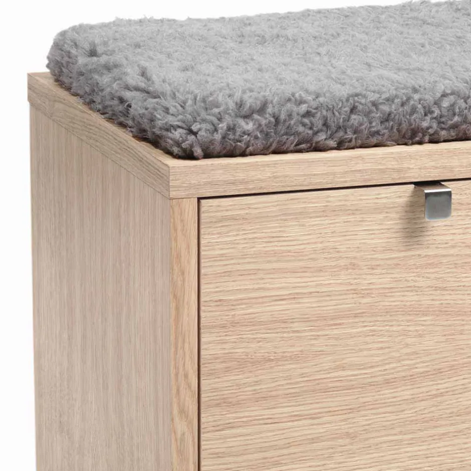 Garderoben Sitzbank Vaxos mit Eiche furniert^Wohnen Online