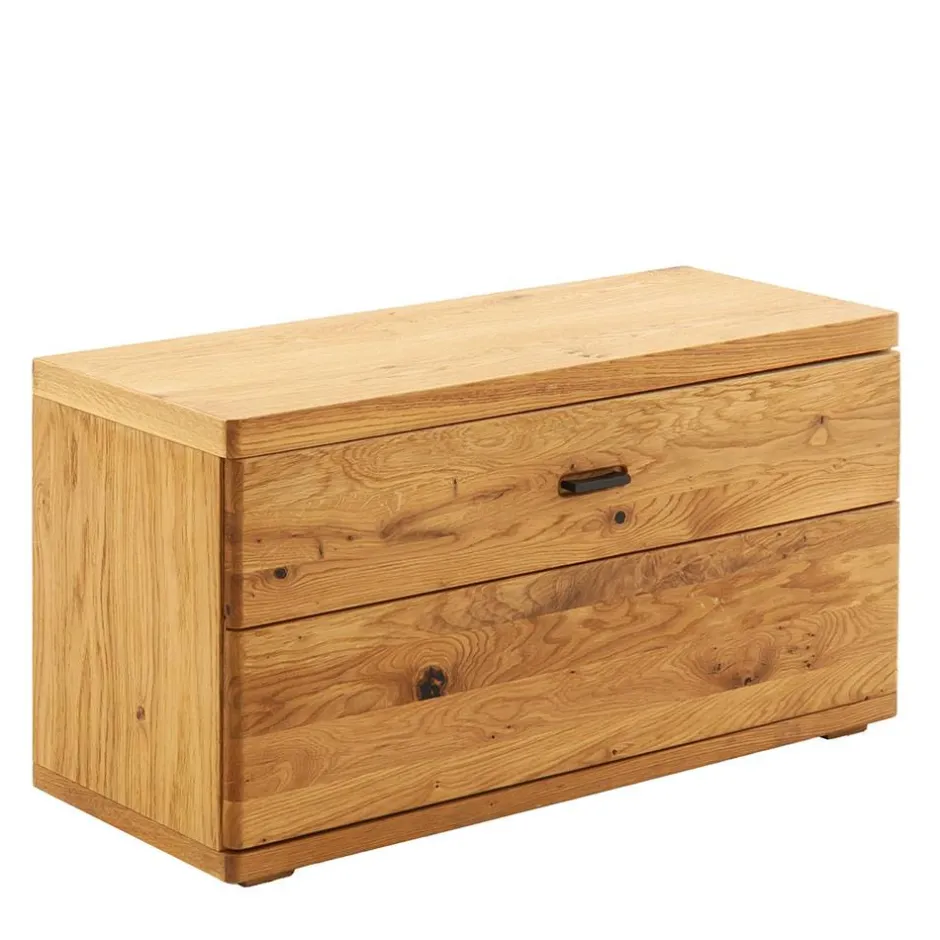 Garderobenbank aus Balkeneiche Massivholz - Robats^Wohnen Hot