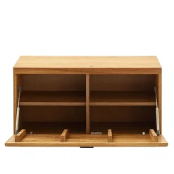 Garderobenbank aus Balkeneiche Massivholz - Robats^Wohnen Hot