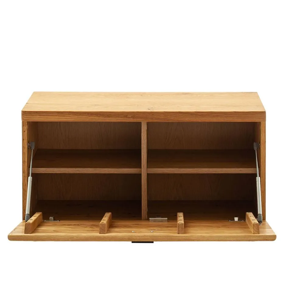 Garderobenbank aus Balkeneiche Massivholz - Robats^Wohnen Hot