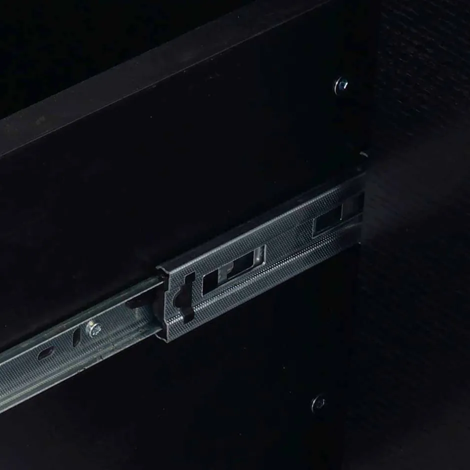 Wohnen Garderobenbank Geskan in Schwarz