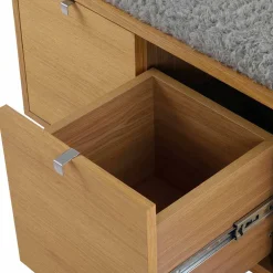 Garderobenbank Helvana mit Eiche furniert^Wohnen