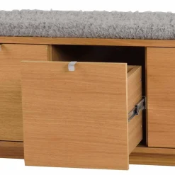 Garderobenbank Helvana mit Eiche furniert^Wohnen