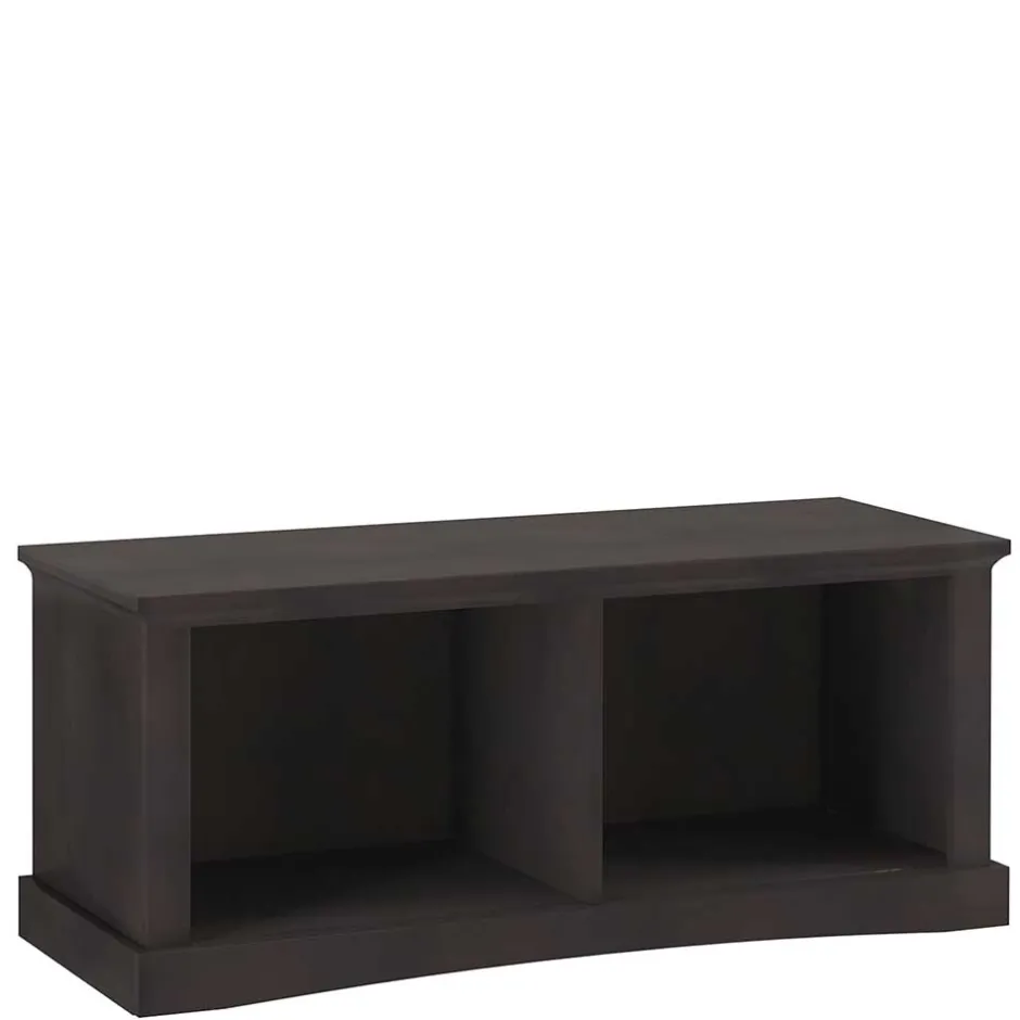 Wohnen Garderobenbank in Dunkelbraun - Alicudia