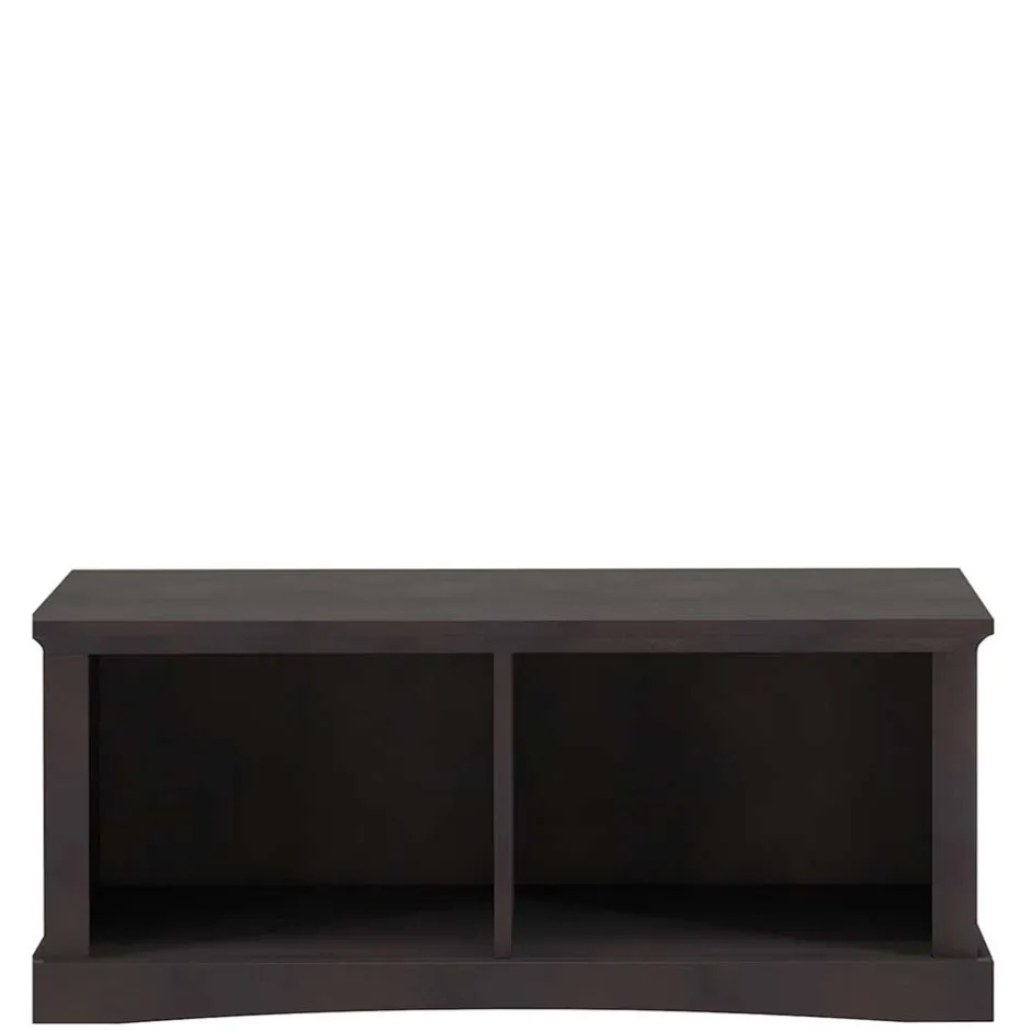 Wohnen Garderobenbank in Dunkelbraun - Alicudia