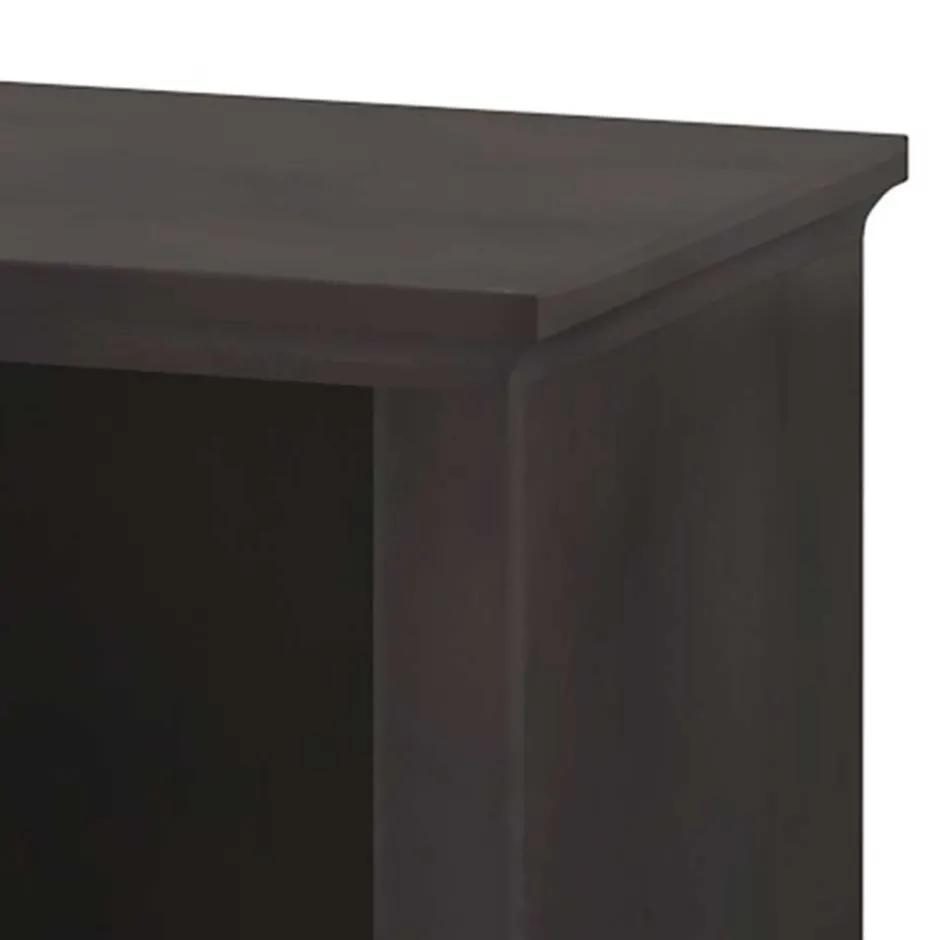 Wohnen Garderobenbank in Dunkelbraun - Alicudia