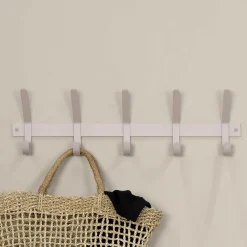 Wohnen Garderobenleiste in Taupe pulverbeschichtet - Aadam