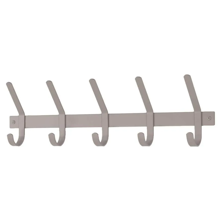 Wohnen Garderobenleiste in Taupe pulverbeschichtet - Aadam