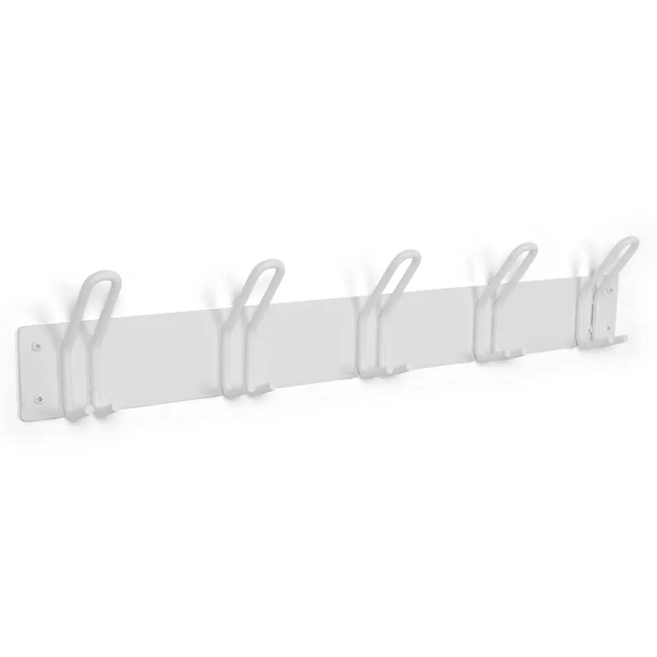 Garderobenleiste in Weiß pulverbeschichtet - Thilado^Wohnen Outlet