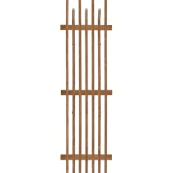 Wohnen Garderobenpaneel aus Eichenholz Leisten - Gangizo