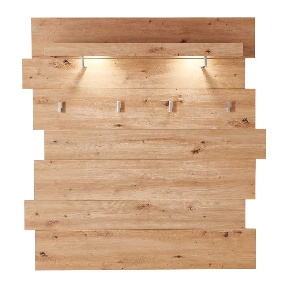 Wohnen Garderobenpaneel in Holz Optik Wildeiche - Symbrosia