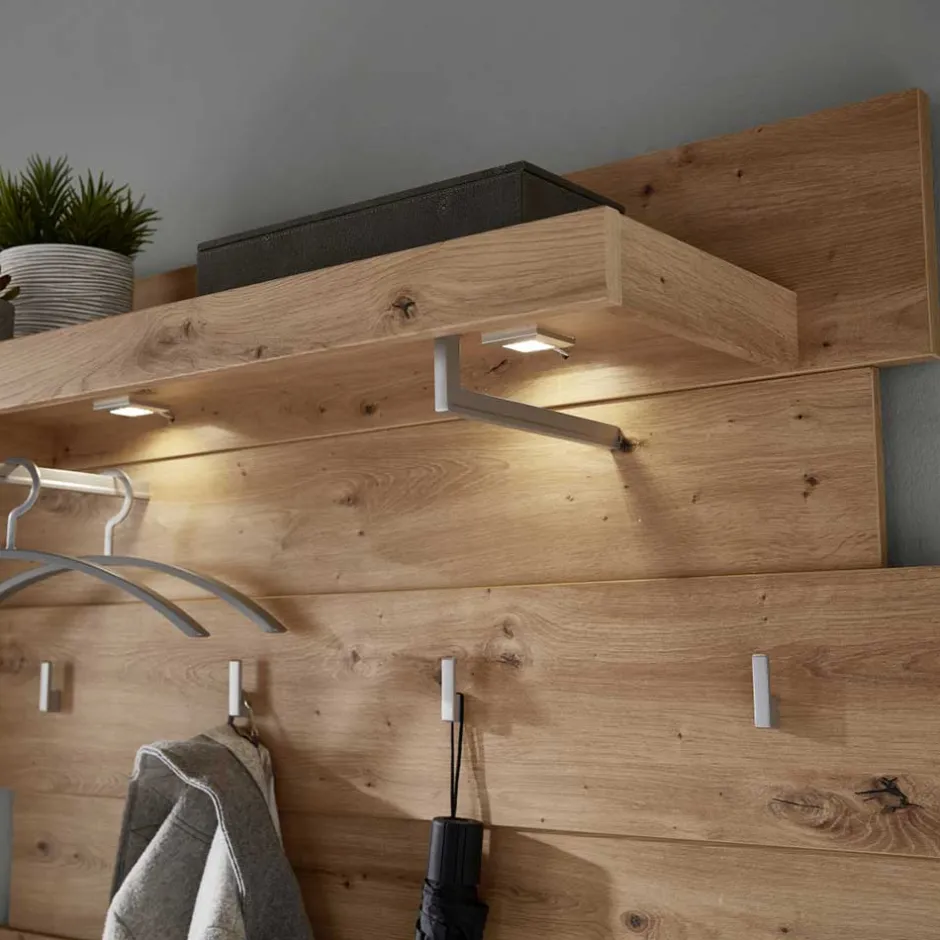 Wohnen Garderobenpaneel in Holz Optik Wildeiche - Symbrosia