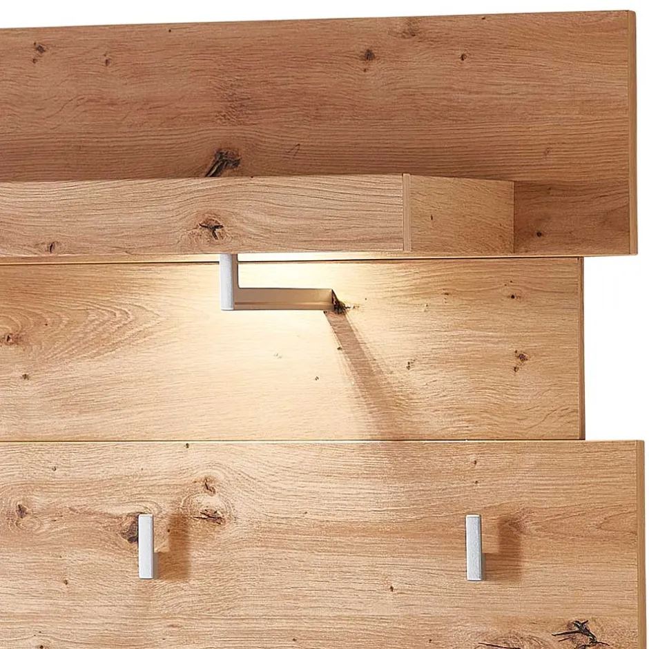 Wohnen Garderobenpaneel in Holz Optik Wildeiche - Symbrosia