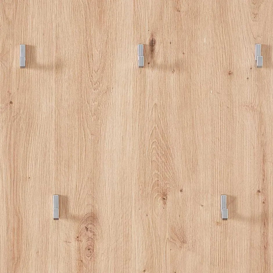 Wohnen Garderobenpaneel in Wildeiche Holzoptik - Zelio