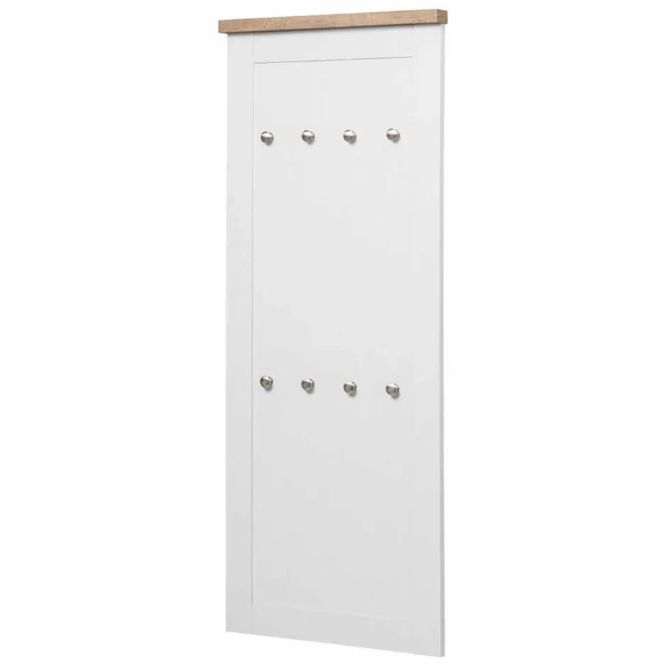 Garderobenpaneel mit 8 Kleiderhaken - Nudion^Wohnen