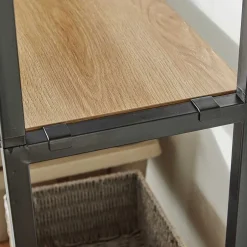 Wohnen Garderobenregal mit 5 Böden in Akazie Optik - Favorite