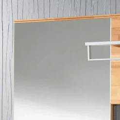 Wohnen Garderobenspiegel Coestra aus Kernbuche Massivholz
